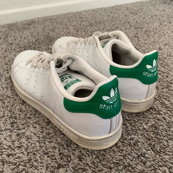 adidas Shoes - green and white stan smith sneakers